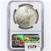 Image 2 : 1926 Silver Peace Dollar NGC MS62