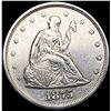 Image 1 : 1875-S Twenty Cent Piece CLOSELY UNCIRCULATED