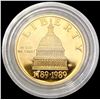 Image 1 : 1989-W US Commem .25oz Gold $5 GEM PROOF