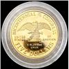 Image 2 : 1989-W US Commem .25oz Gold $5 GEM PROOF