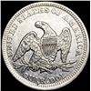 Image 2 : 1854 Arws Seated Liberty Quarter CLOSELY UNCIRCULA
