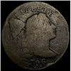 Image 1 : 1796 Flowing Hair Large Cent NICELY CIRCULATED