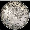 Image 1 : 1891 Liberty Victory Nickel CLOSELY UNCIRCULATED