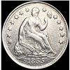 Image 1 : 1855 Arws Seated Liberty Half Dime UNCIRCULATED