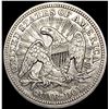 Image 2 : 1853 Arws & Rays Seated Liberty Quarter CLOSELY UN