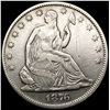 Image 1 : 1876 Seated Liberty Half Dollar CLOSELY UNCIRCULAT