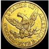 Image 2 : 1861 $5 Gold Half Eagle ABOUT UNCIRCULATED