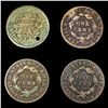 Image 2 : [4] Large Cents [1805, 1808, 1816, 1823] NICELY CI