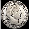 Image 1 : 1911-D Barber Quarter NICELY CIRCULATED