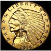 Image 1 : 1914 $2.50 Gold Quarter Eagle CLOSELY UNCIRCULATED