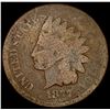 Image 1 : 1877 Indian Head Cent NICELY CIRCULATED