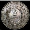 Image 2 : 1865 Two Cent Piece UNCIRCULATED