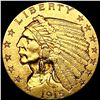 Image 1 : 1915 $2.50 Gold Quarter Eagle UNCIRCULATED