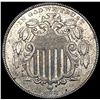 Image 1 : 1868 Shield Nickel CLOSELY UNCIRCULATED