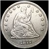 Image 1 : 1877-CC Seated Liberty Quarter CLOSELY UNCIRCULATE