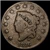 Image 1 : 1826 Coronet Head Large Cent NICELY CIRCULATED