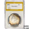 Image 1 : 1892 Morgan Silver Dollar PGA MS63