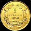 Image 2 : 1856 Upright 5 Rare Gold Dollar HIGH GRADE