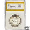 Image 1 : 1954 Franklin Half Dollar PGA PR67 Cameo