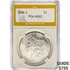 Image 1 : 1886-S Morgan Silver Dollar PGA MS62