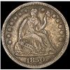 Image 1 : 1850 Seated Liberty Half Dime LIGHTLY CIRCULATED