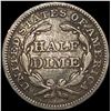 Image 2 : 1850 Seated Liberty Half Dime LIGHTLY CIRCULATED