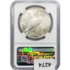Image 2 : 1926 Silver Peace Dollar NGC MS62
