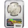Image 2 : 1927 Silver Peace Dollar NGC MS61
