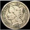 Image 1 : 1882 Nickel Three Cent LIGHTLY CIRCULATED