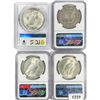 Image 2 : (4) American Silver Dollars NGC,PCGS 1882-1923