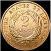 Image 2 : 1865 Two Cent Piece CHOICE BU