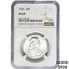 Image 1 : 1953 Franklin Half Dollar NGC PF67