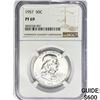 Image 1 : 1957 Franklin Half Dollar NGC PF69