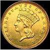 Image 1 : 1883 Rare Gold Dollar CLOSELY UNCIRCULATED