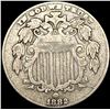 Image 1 : 1882 Shield Nickel LIGHTLY CIRCULATED