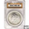 Image 1 : 1882 Morgan Silver Dollar NAC MS66