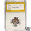 Image 1 : 1912 Wheat Cent PGA MS65