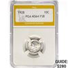 Image 1 : 1928 Mercury Silver Dime PGA MS64 FSB