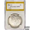Image 1 : 1883-O Morgan Silver Dollar PGA MS63 DMPL