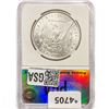 Image 2 : 1892 Morgan Silver Dollar PGA MS63+