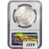 Image 2 : 1884-CC Morgan Silver Dollar NGC MS62