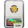 Image 2 : 1929 $2.50 Gold Quarter Eagle NGC MS62