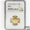 Image 1 : 1922P 1 Sov 7.98g Australia Gold NGC MS61