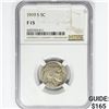 Image 1 : 1919-S Buffalo Nickel NGC F15