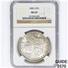 Image 1 : 1880-S Morgan Silver Dollar NGC MS65