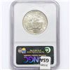 Image 2 : 1946 Iowa Half Dollar NGC MS66