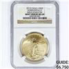 Image 1 : 2015 $50 1oz A.G.E. NGC MS69 M.E. Horiz. Mislangie