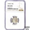 Image 1 : 1939-D Mercury Silver Dime NGC MS64 FB