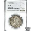 Image 1 : 1822 Capped Bust Half Dollar NGC XF40