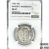 Image 1 : 1950 Booker T Half Dollar NGC MS67
